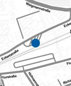 Vorschau: Karte von Lauf Bahnhof (links der Pegnitz)