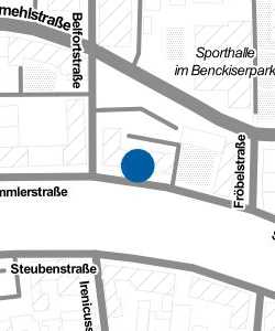 Vorschau: Karte von Vermögen und Bau Baden-Württemberg, Amt Pforzheim