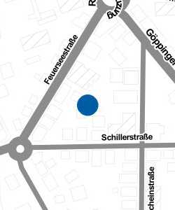 Vorschau: Karte von Testzentrum Schorndorf (Uhland-Apotheke)