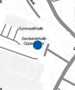 Vorschau: Karte von Gemeindehalle Oppenweiler