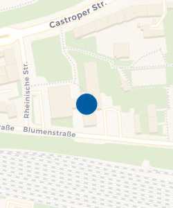 Vorschau: Karte von Finanzamt Bochum-Mitte