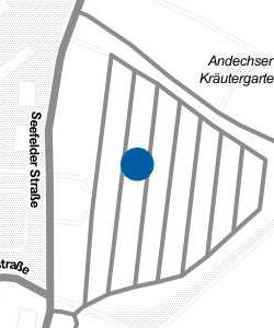 Vorschau: Karte von Kloster Andechs
