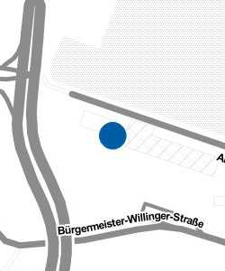 Vorschau: Karte von Skatepark Walldorf West