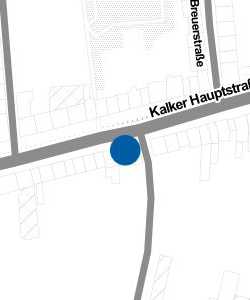 Vorschau: Karte von Merzenich auf der Kalker Hauptstraße