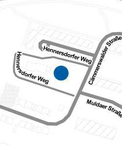Vorschau: Karte von Kita Hennersdorfer Weg 1