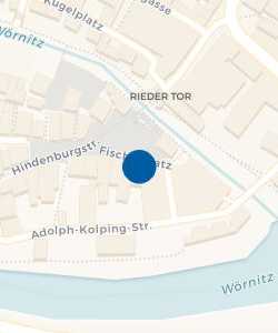 Vorschau: Karte von Raiffeisen-Volksbank Donauwörth eG
