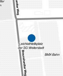 Vorschau: Karte von Leichtathletikplatz der SG Weiterstadt