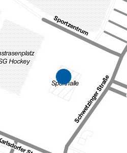 Vorschau: Karte von Sporthalle