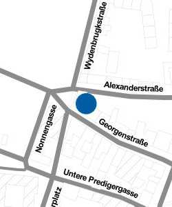Vorschau: Karte von Georgen-Apotheke Am Schwarzen Brunnen