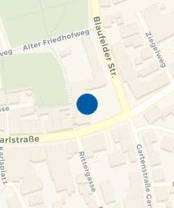 Vorschau: Karte von Finanzamt Schwäbisch Hall Außenstelle Crailsheim