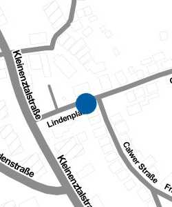 Vorschau: Karte von Calmbach Lindenplatz