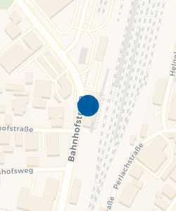 Vorschau: Karte von Haltestelle Schongau