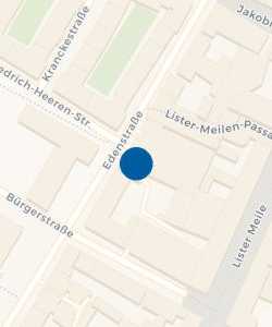 Vorschau: Karte von Parkhaus Lister Meile