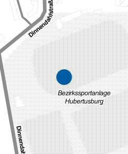 Vorschau: Karte von Bezirkssportanlage Hubertusburg