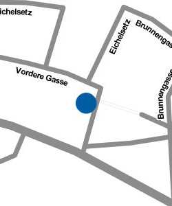 Vorschau: Karte von Ferienwohnung Wertheim Eichel