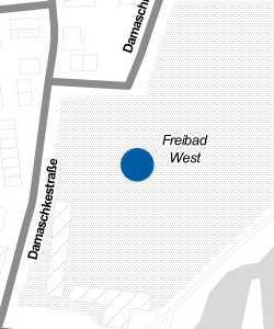 Vorschau: Karte von Freibad West