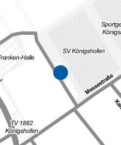 Vorschau: Karte von Sportheim SV Königshofen
