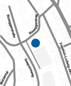 Vorschau: Karte von Spielplatz Roseggerstraße