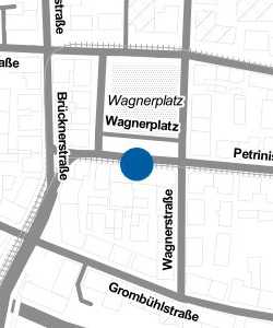 Vorschau: Karte von Haltestelle Wagnerplatz