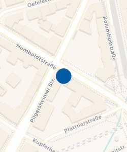 Vorschau: Karte von HypoVereinsbank München Humboldtstraße
