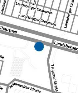 Vorschau: Karte von Landsberger Chaussee/Teupitzer Straße