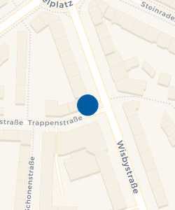 Vorschau: Karte von Nachbarschaftsbüro Wisbystraße