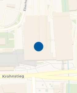 Vorschau: Karte von Kaufland Hamburg-Nord, Krohnstieg