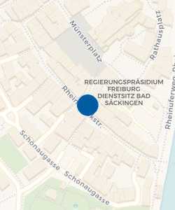 Vorschau: Karte von Reisebüro Bad Säckingen GmbH