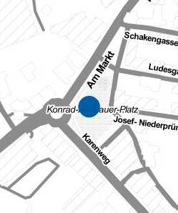 Vorschau: Karte von Konrad-Adenauer-Platz