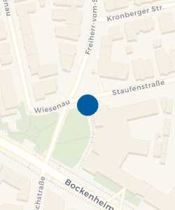 Vorschau: Karte von Taxistand Staufenstraße