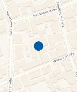 Vorschau: Karte von Senioren-Wohnanlage Wiesenstraße
