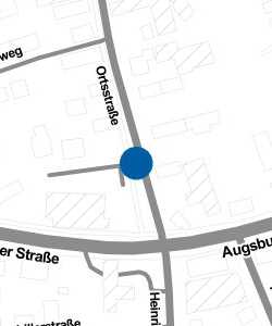 Vorschau: Karte von Haltestelle Offenhausen, Ortsstraße