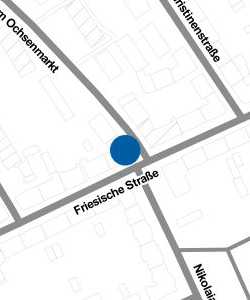 Vorschau: Karte von Blumenladen Friesische Straße