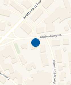 Vorschau: Karte von Bücherei Hindenburgstrasse