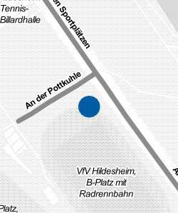 Vorschau: Karte von Radrennbahn Hildesheim
