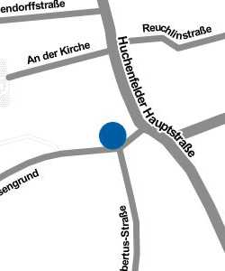 Vorschau: Karte von Stadtbibliothek Zweigstelle Huchenfeld