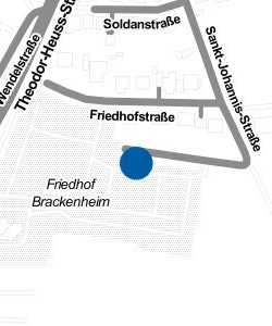 Vorschau: Karte von Parkplatz Friedhof