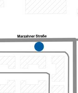 Vorschau: Karte von Marzahner Straße