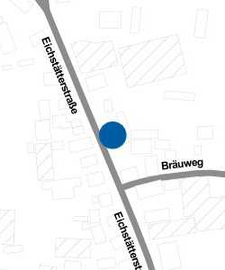 Vorschau: Karte von Raiffeisenbank im Donautal eG, Geschäftsstelle Eitensheim