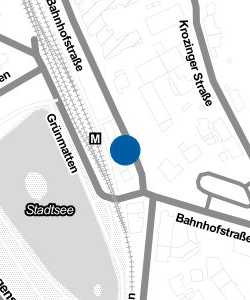 Vorschau: Karte von Bahnhof, Staufen im Breisgau