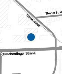 Vorschau: Karte von Kretschmar - zahnärztliche Gemeinschaftspraxis Dr. Stefanie & Dr. Wolfram Kretschmar in Ludwigsburg