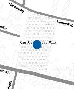 Vorschau: Karte von Kurt-Schumacher-Park
