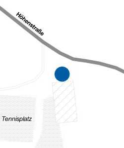 Vorschau: Karte von Gaststätte Tennishalle