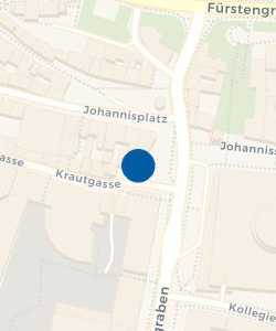 Vorschau: Karte von Volksbank eG Gera Jena Rudolstadt, Hauptstelle Johannisplatz Jena