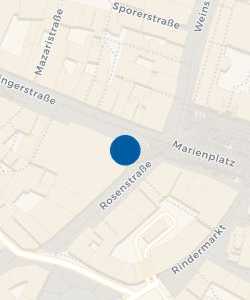 Vorschau: Karte von Café überm Marienplatz