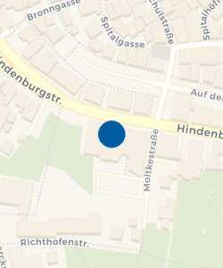 Vorschau: Karte von Volksbank in der Region eG, Hauptstelle Herrenberg