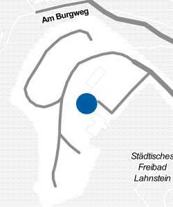 Vorschau: Karte von Campingplatz Burg Lahneck