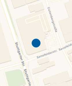 Vorschau: Karte von toom Baumarkt Metzingen
