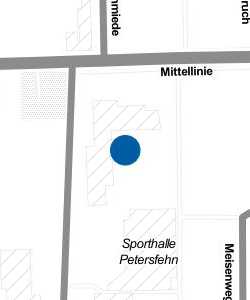 Vorschau: Karte von Grundschule Petersfehn