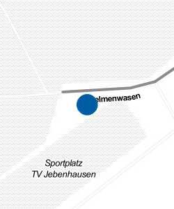 Vorschau: Karte von Gaststätte am Baronenwald - TV Jebenhausen